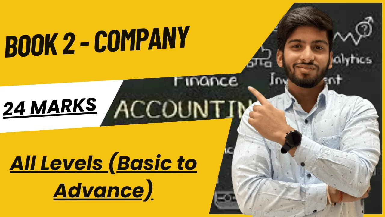 Book 2 — Company Accounts: recorded classes