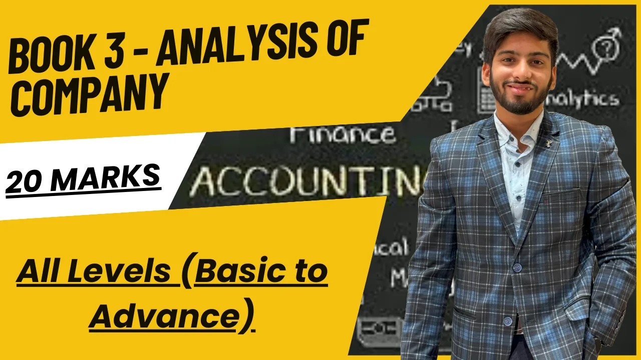 Book 3 — Analysis of Financial Statements: recorded classes